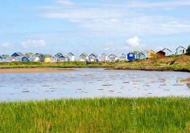 Mudeford Beach Huts.