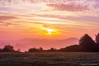 Sunrise at Godshill (Cricket Pitch)