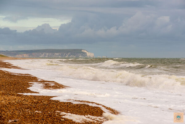 Isle of Wight from Hengistbury Head
