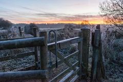 Frost at The Gate winter 2017 2018 Fordingbridge New Forest