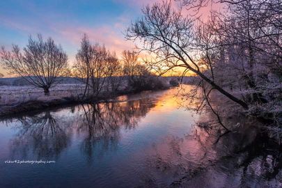 January Morning on The Avon