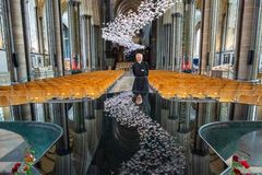Peace Doves at Salisbury Cathedral