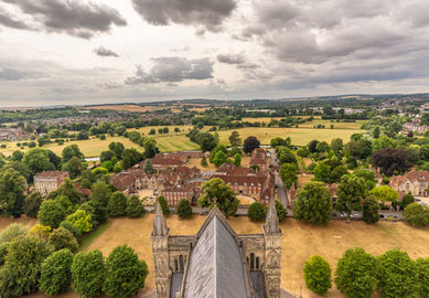 From Salisbury Cathedral Tower