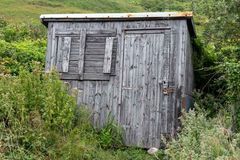 Neglected man cave, shed, neglected