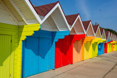 North Bay Beach Huts, Scarborough