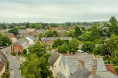From the church tower summer 2018 Fordingbridge New Forest