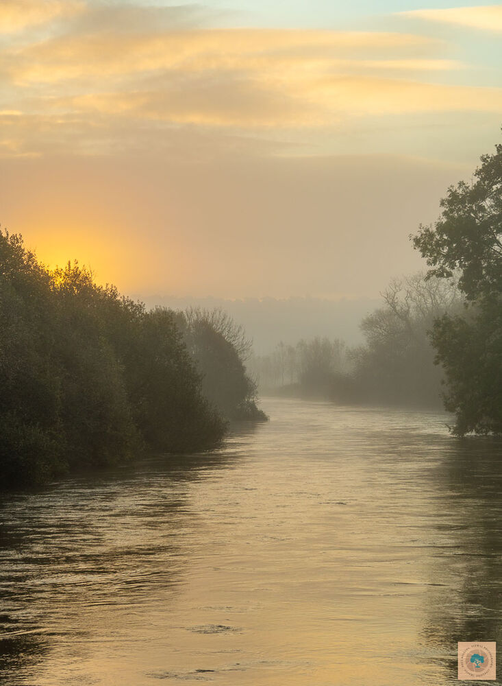 October Sunrise, River Avon