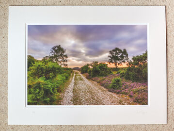 Summer Storm at Telegraph Hill, A3+ print with 24" x 18" mount, fine art paper, Limited Edition. £40