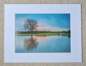 Janesmoor Pond, A4 print with 16" x 12" mount. £20