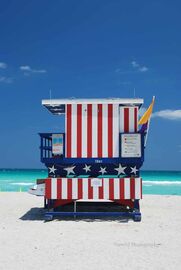 Lifeguard Station, Miami, Florida
