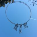 Sterling silver washing line choker