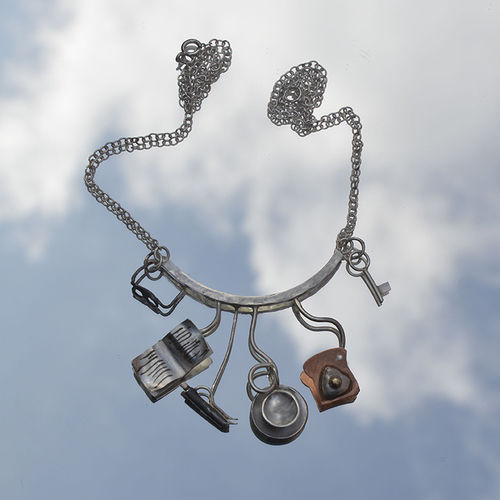 Sterling silver breakfast choker