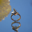 Sterling silver scrap ring
