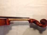 1770 Viola neck and scroll