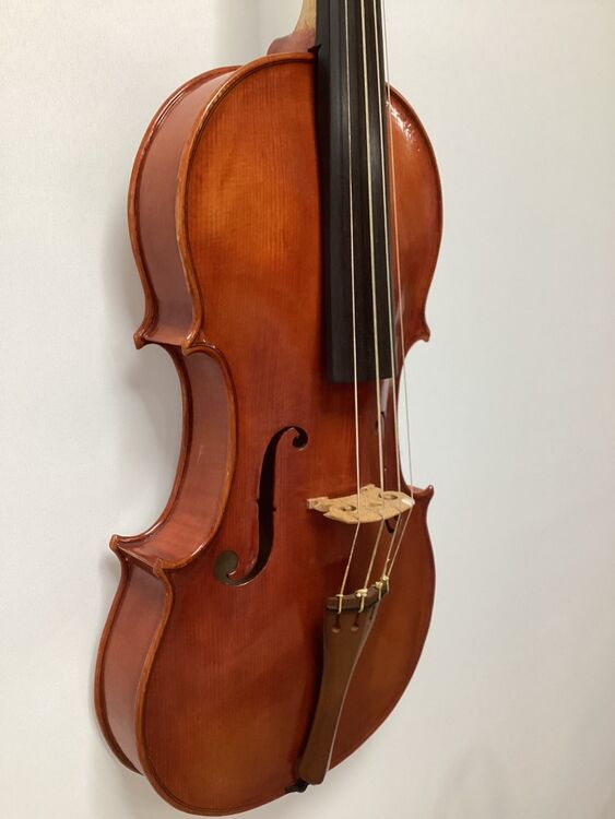 H8 Baroque violin 1787 side view