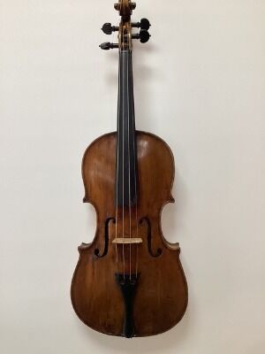 Baroque 4/4 violin, circa: 1785. £1,950