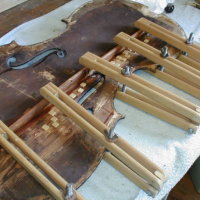 Cello bass Bar repair