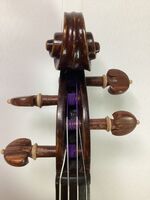 R30 Michel Deconet pegbox front