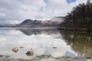 Winter reflections on Derwent Water