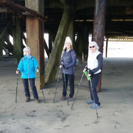 under the boardwalk