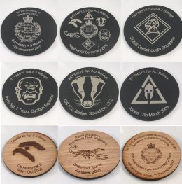 Royal Tank Regiment Coasters