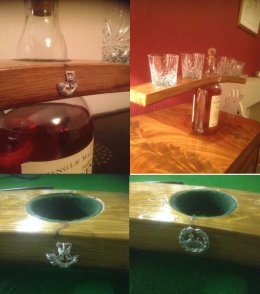 Unique and bespoke whisky holder