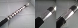 Veteran's Silver and Ebony Cane