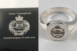 Royal Tank Regiment Sterling Silver SIgnet Ring