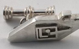 Royal Tank Regiment TRF Cufflinks - Silver Coloured Metal