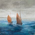 Two Fifies in Stornoway Bight