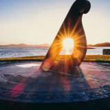 144 Sunset at the Air India Memorial, Ahakista