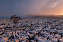 First Light on Ingleborough
