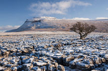 Ingleborough in Winter