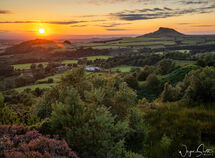 Roseberry Topping Sunset