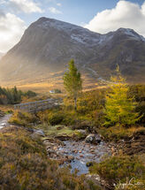 Looking Across to The Buachaille Etive Mor. Glencoe