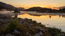 Sunrise At Loch Cluanie