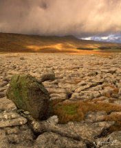 Whernside limestone pavement
