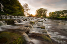The weir, Burley in Wharfedale