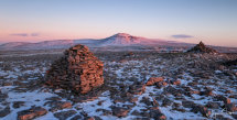 Last light on Ingleborough