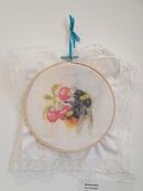 Hand printed Collage Inspired Textile Art