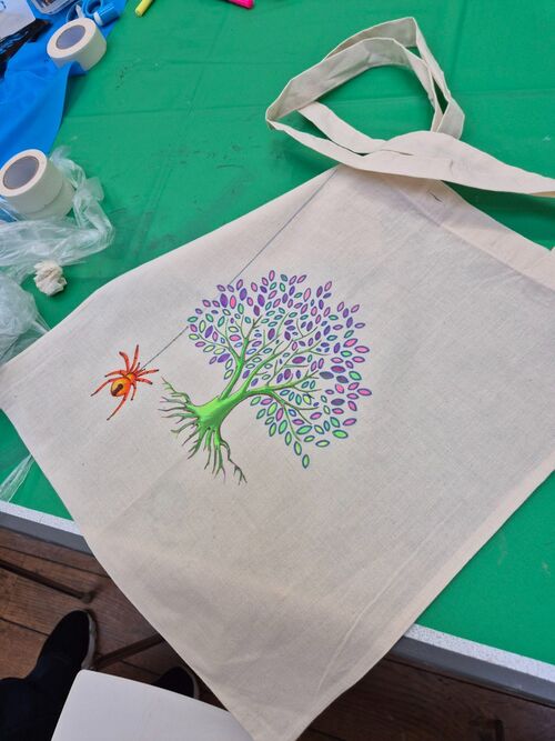 Creating Tote Bag designs Inspired by Nature