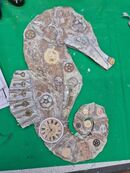 3D Steampunk inspired Sea Creatures Mixed Media & Collage