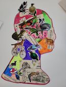 Ysgol Glan Clwyd Criw Celf Mixed Media Collage Session