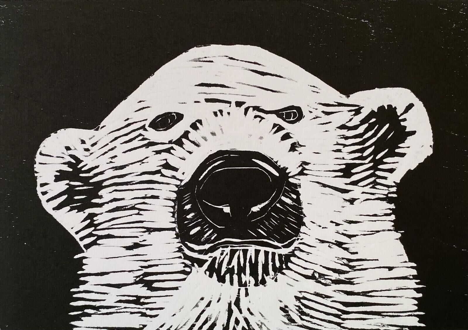 Polar Bear B&W
