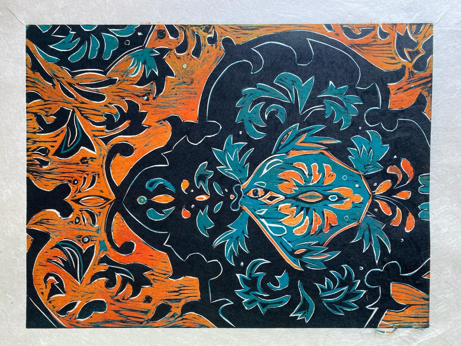Wallpaper Dreaming Orange