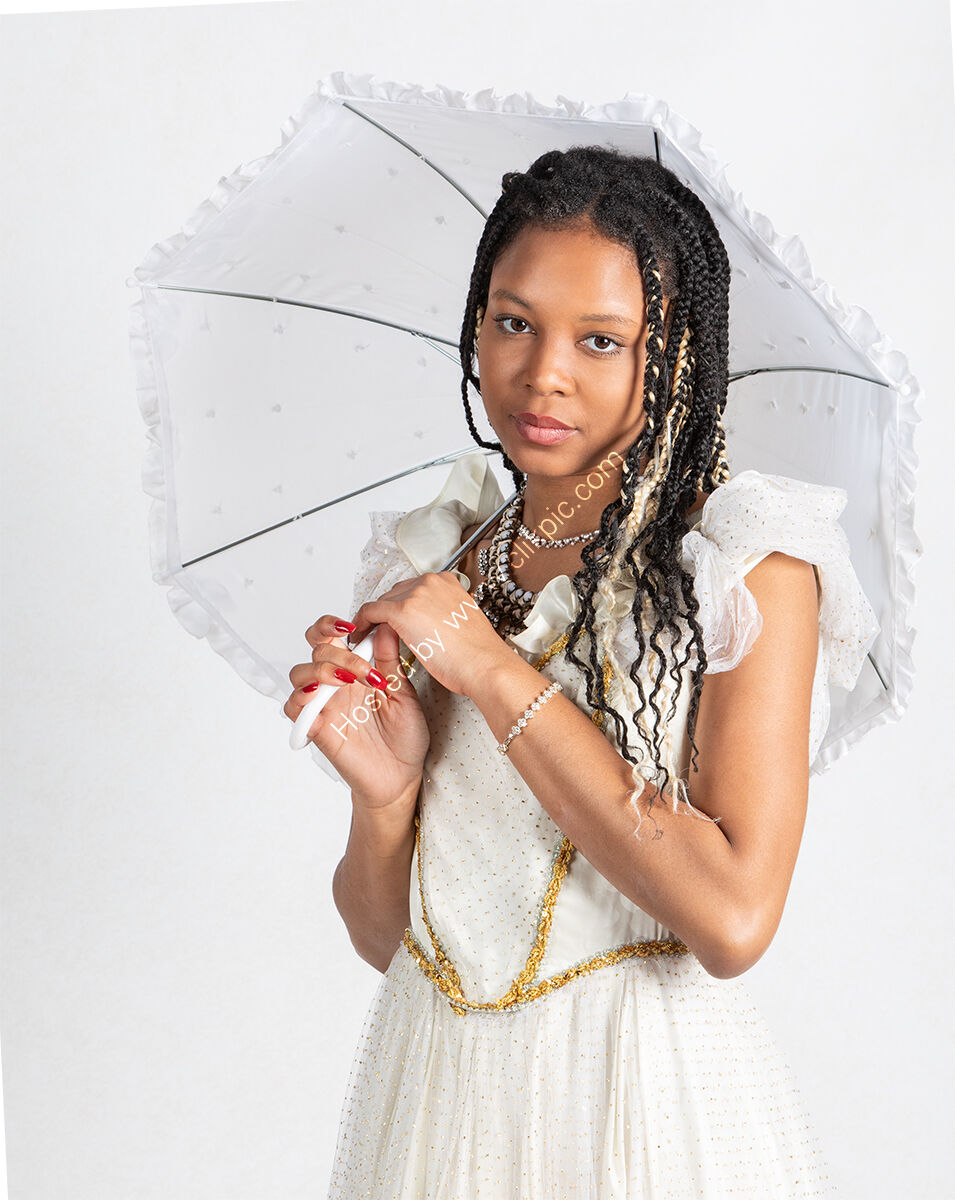 White umbrella