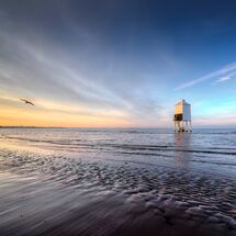 Low Lighthouse at Dawn - H/C -