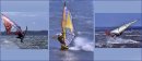 Sail Boarders by Jeff Field. Third, Panel of Three
