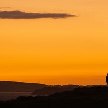Clifftop conversation - H/C -