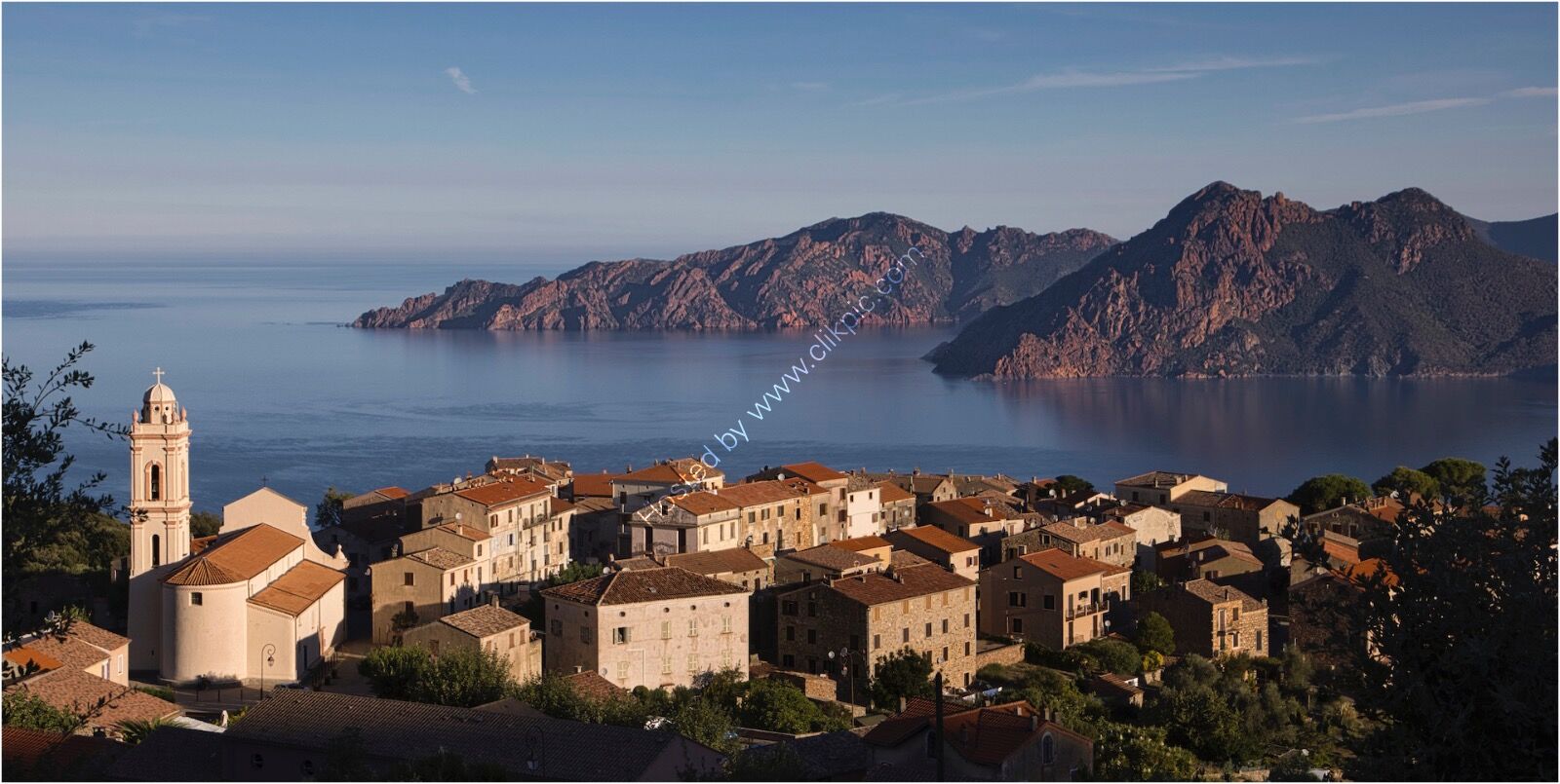 Piana (Corsica) Daybreak - H/C